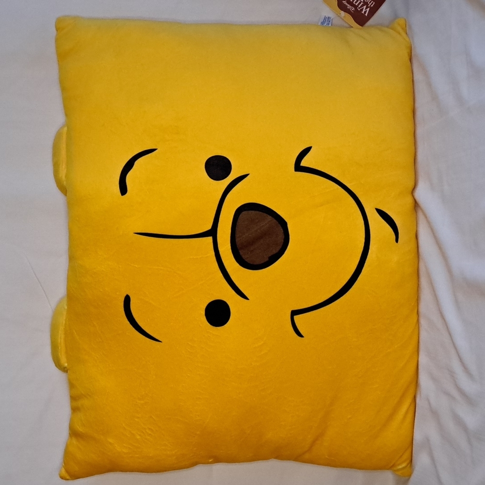 Winnie the Pooh Face Cushion- Super Soft Mochi Style Stuffing